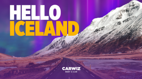 CARWIZ rent a car expands to the northernmost island country in Europe!