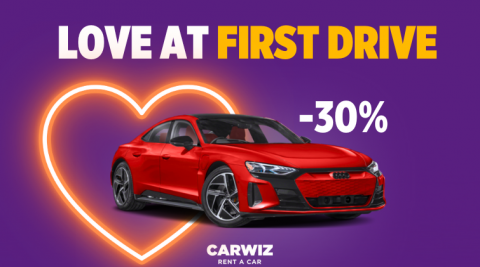 Celebrate love with CARWIZ – Enjoy 30% off your car rental!